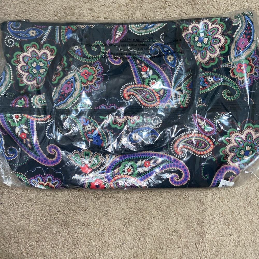 Vera Bradley expandable travel tote kiev paisley